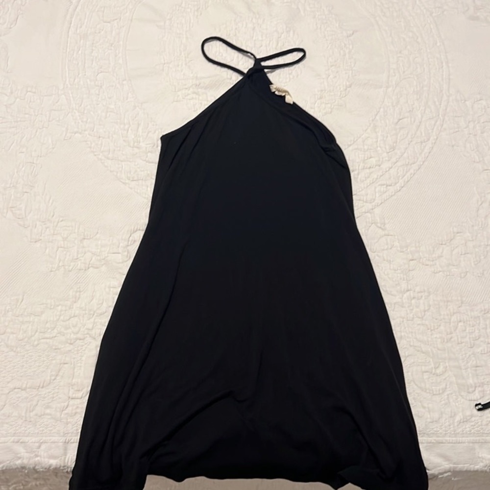 Cute a eagle black dress!